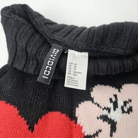 Floral knit sweater NWOT - Picture 4 of 6